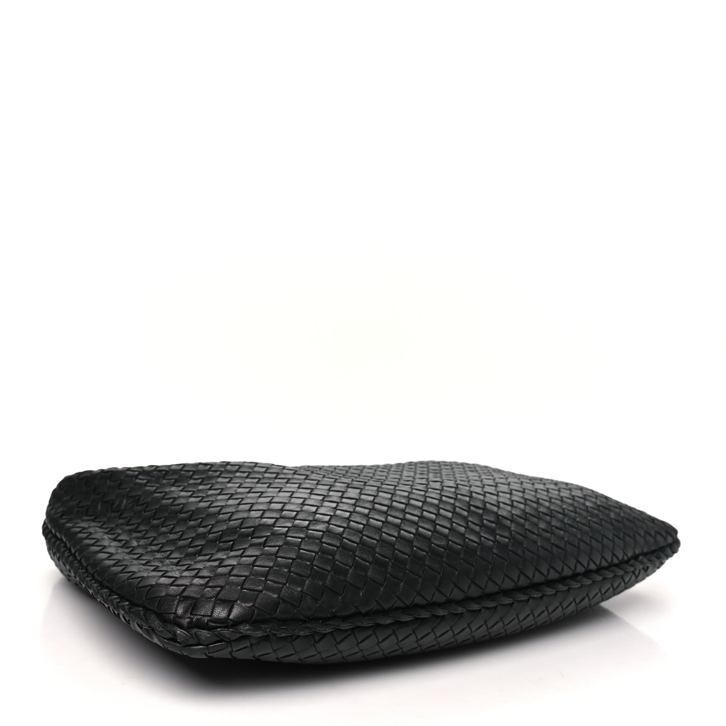 Nappa Intrecciato Large Veneta Hobo Black