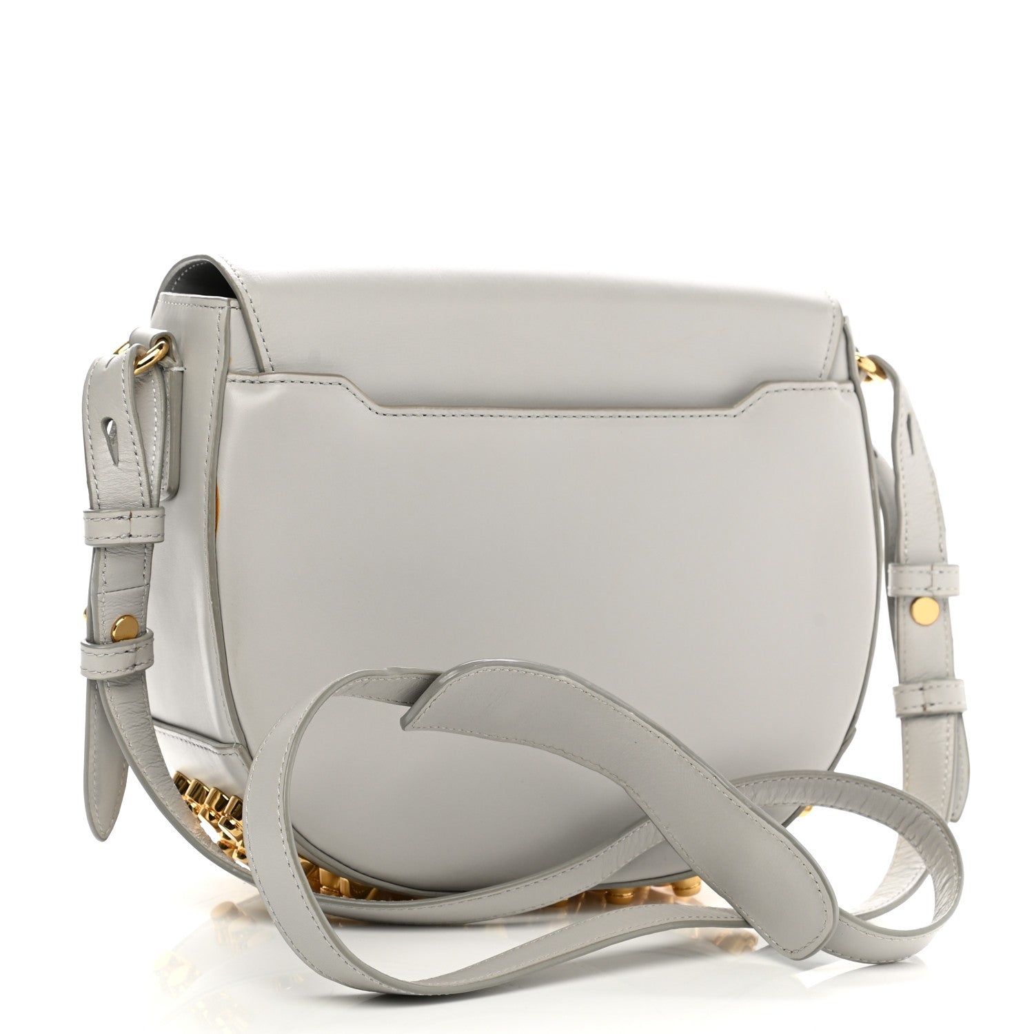 Alexander Wang Calfskin Small Lia Sling Sweatshirt Pale Gold Hardware 2 of 12