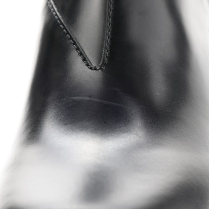 Prada Spazzolato Rois Monolith Chelsea 55mm Ankle Boots 39 39 Black 10 of 12