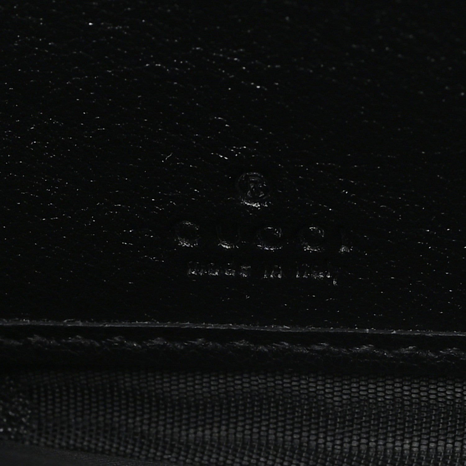 Gucci Wonka Grain Calfskin Diana Continental Wallet Black Black 6 of 7