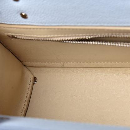Givenchy Grained Calfskin Mini Horizon Satchel Pale Blue 11 of 15