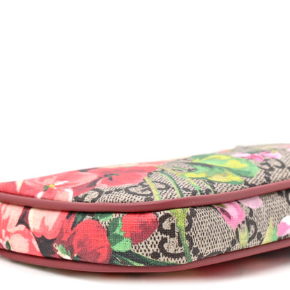 Gucci GG Supreme Monogram Blooms Mini Chain Bag Beige Multicolor Dry Rose 10 of 11