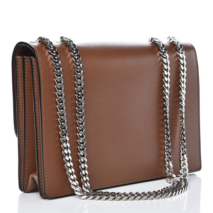 Marc Jacobs Calfskin Flap Shoulder Bag Brown 3 of 8
