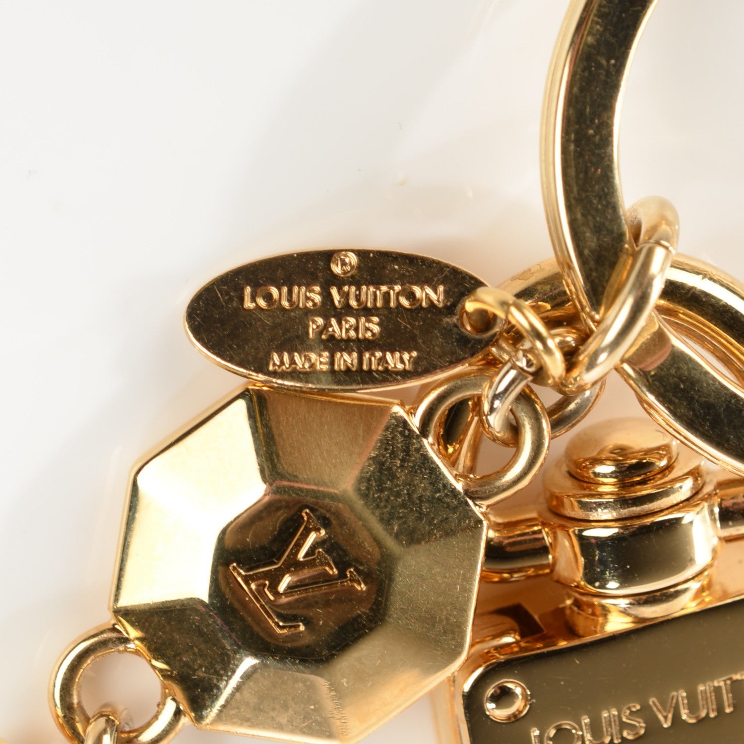 Louis Vuitton LV Facettes Key Holder Gold 4 of 6