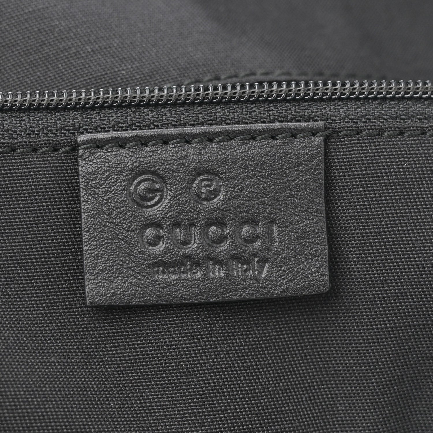 Gucci Metallic Monogram XL Shopper Black 10 of 21