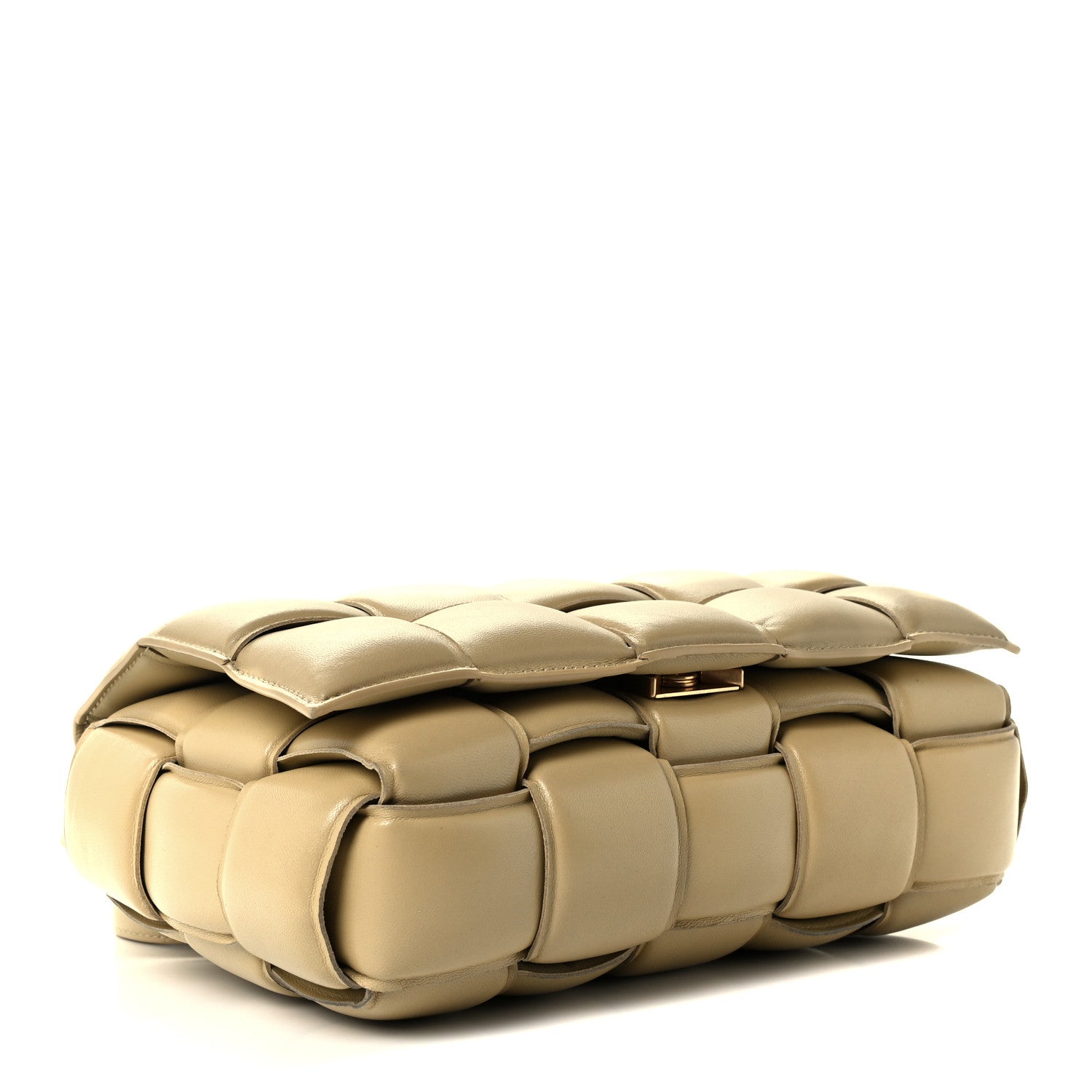 Bottega Veneta Nappa Maxi Intreccio Padded Cassette Crossbody Bag Tapioca 4 of 12