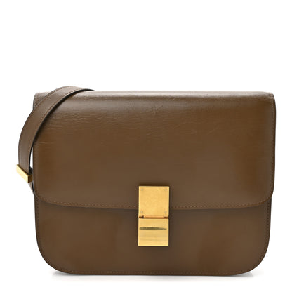 Celine Box Calfskin Medium Classic Box Flap Bag Camel 1 of 13