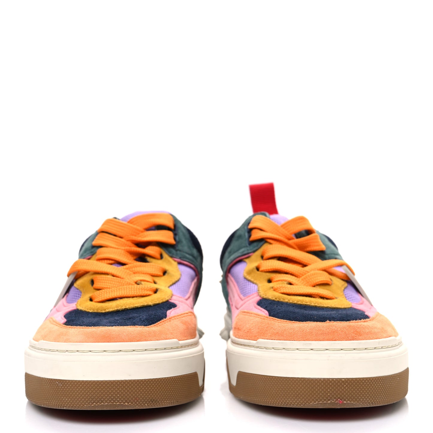 Calfskin Suede Spike Astroloubi Donna Low Top Sneakers 38 Multicolor