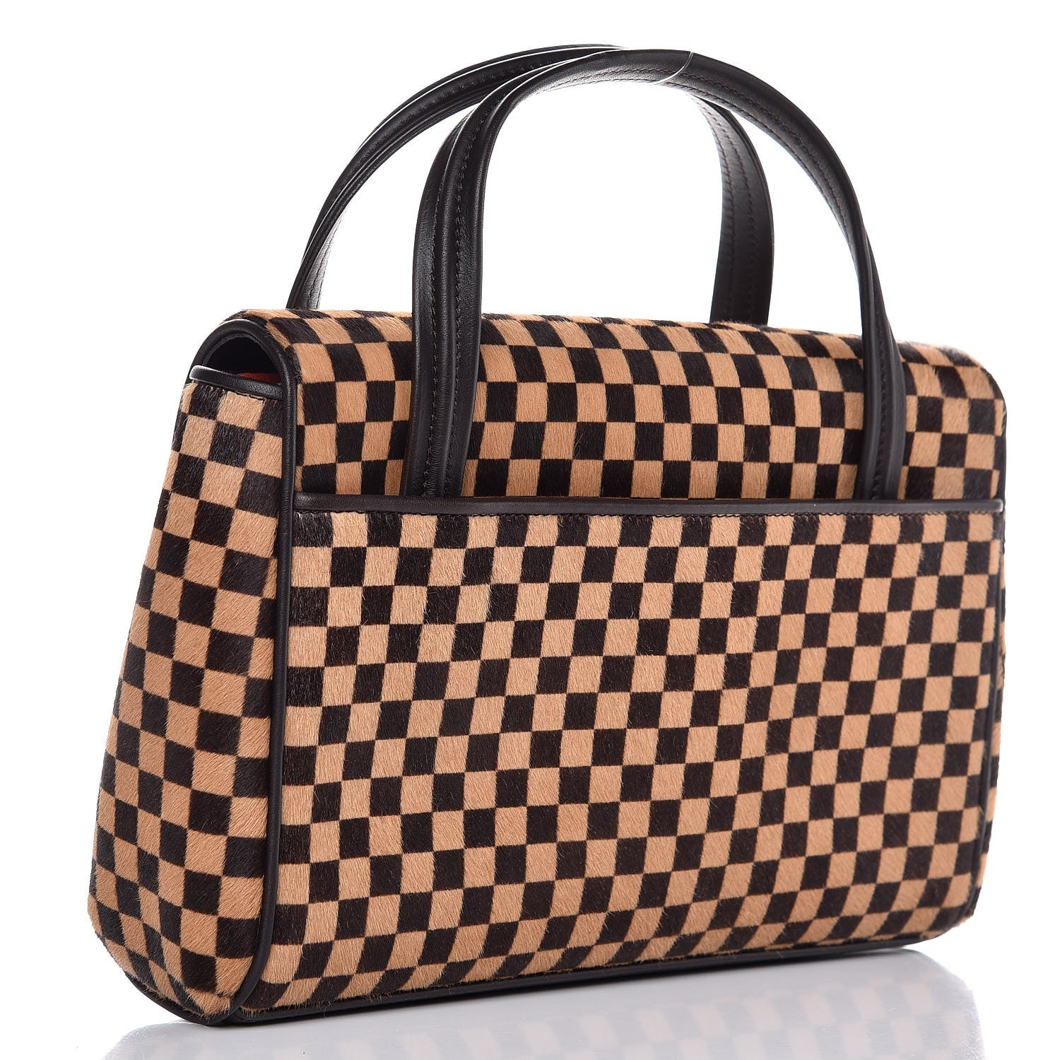 Louis Vuitton Damier Calf Hair Sauvage Lionne 3 of 7