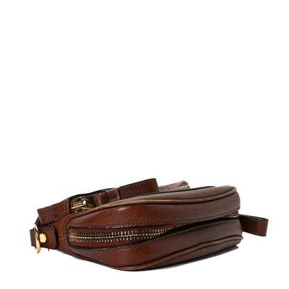 Tom Ford Pebbled Calfskin Mini Jennifer Crossbody Bag Caramel 3 of 9