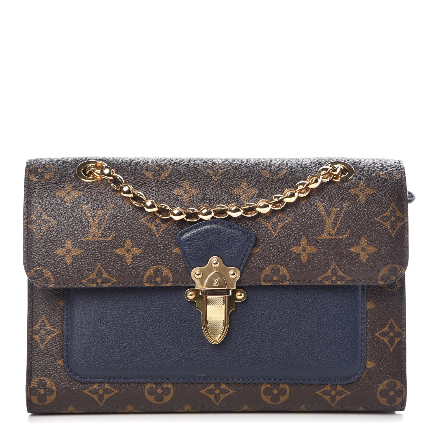 Louis Vuitton Monogram Victoire Blue Marine 1 of 8