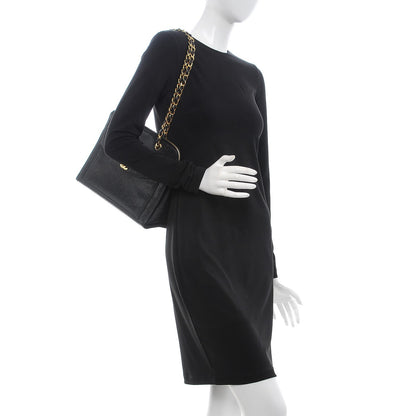 Chanel Caviar Flap Shoulder Bag Black 2 of 13