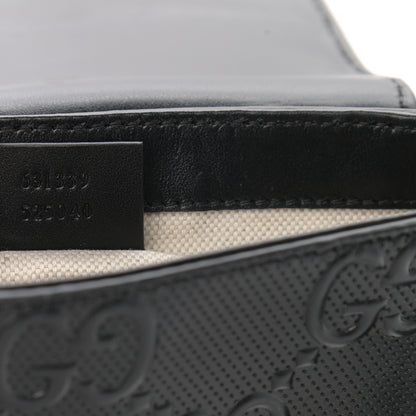 Gucci Calfskin GG Tennis Embossed 2 Detachable Pouch Belt Bag Black 8 of 11