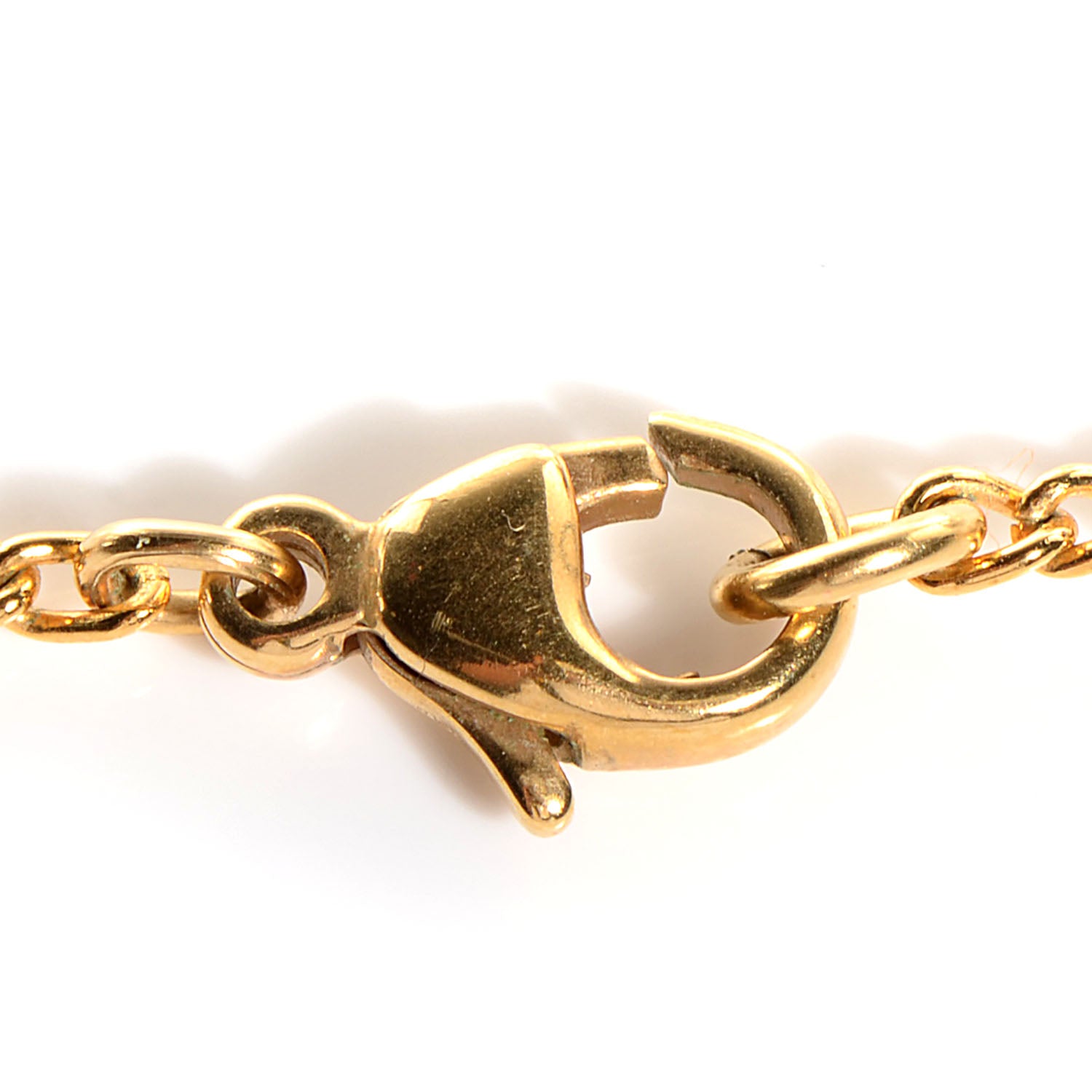 Chanel Enamel CC Jacket Necklace Black Gold 4 of 6