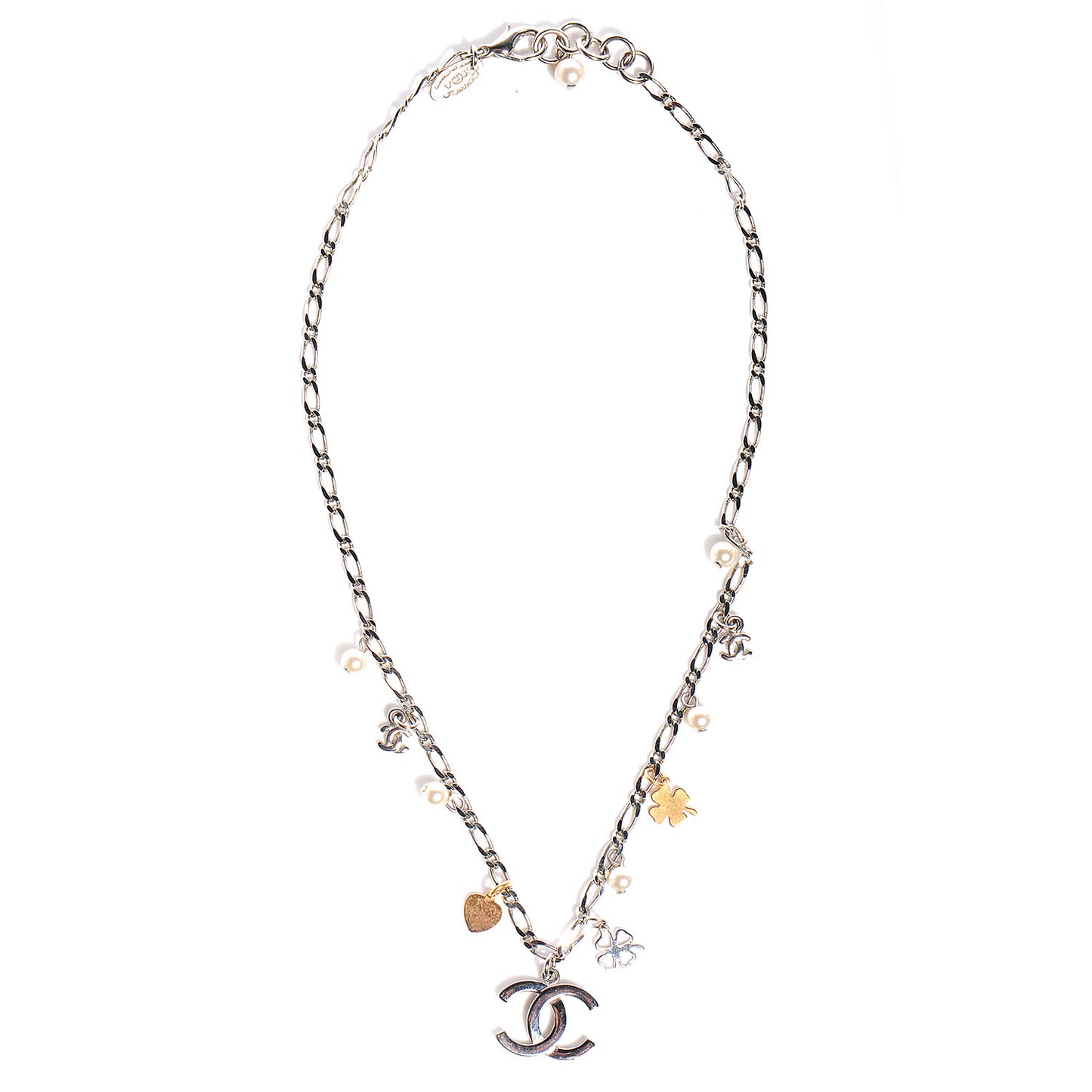 CC Lucky Charms Necklace Silver