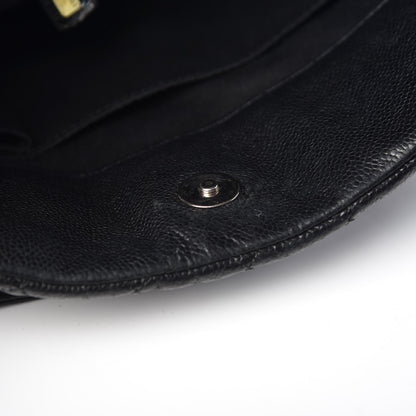 Chanel Caviar Quilted Large Just Mademoiselle Black 8 of 9
