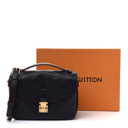 Louis Vuitton Empreinte Pochette Metis Marine Rouge 13 of 13