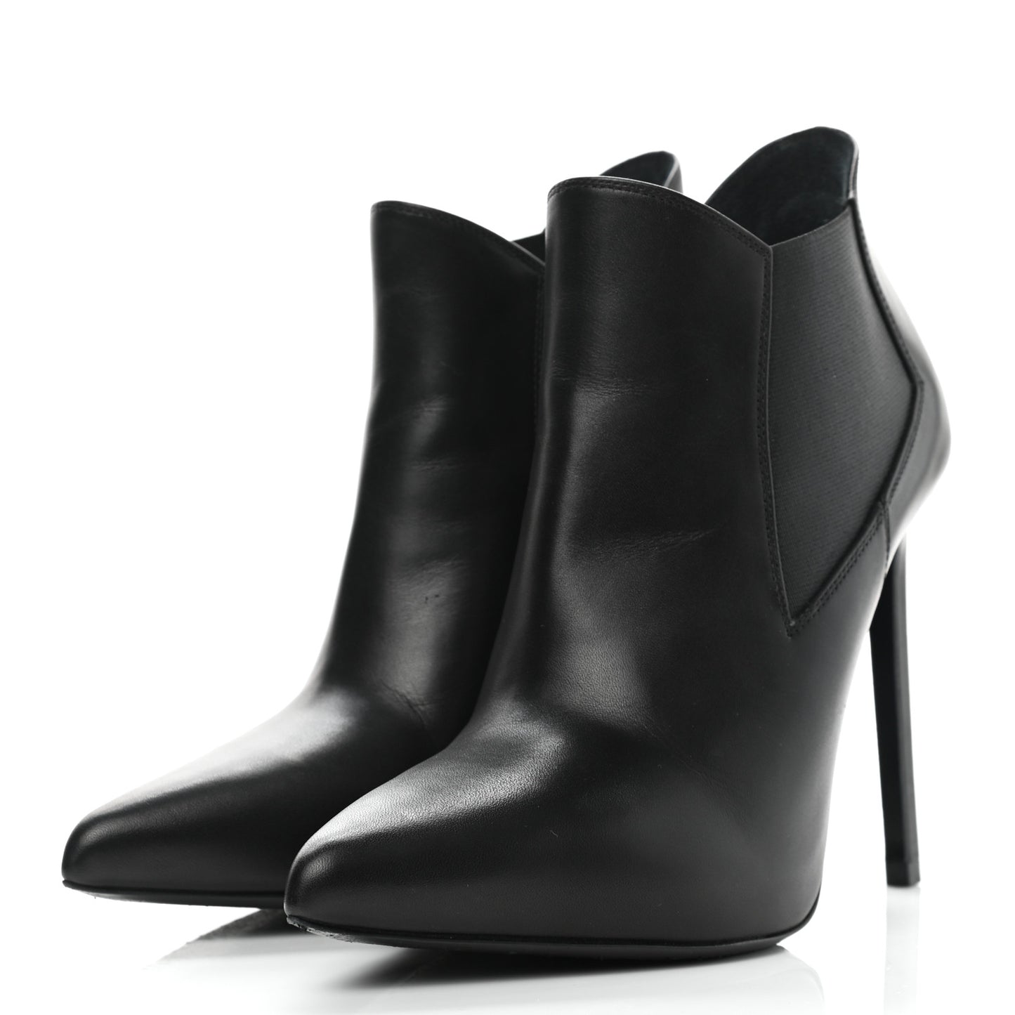 Calfskin Classic Paris Ela 110 Ankle Boots 36 Black