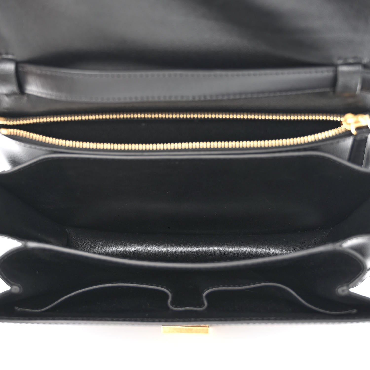 Celine Box Calfskin Medium Classic Box Flap Bag Black 5 of 13