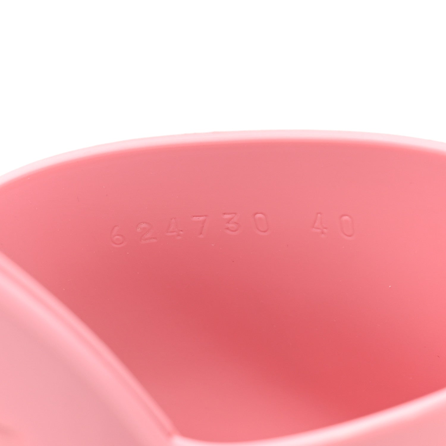 Gucci Rubber Gucci Logo Womens Platform 20/60mm Slide Sandals 40 Wild Rose 8 of 9