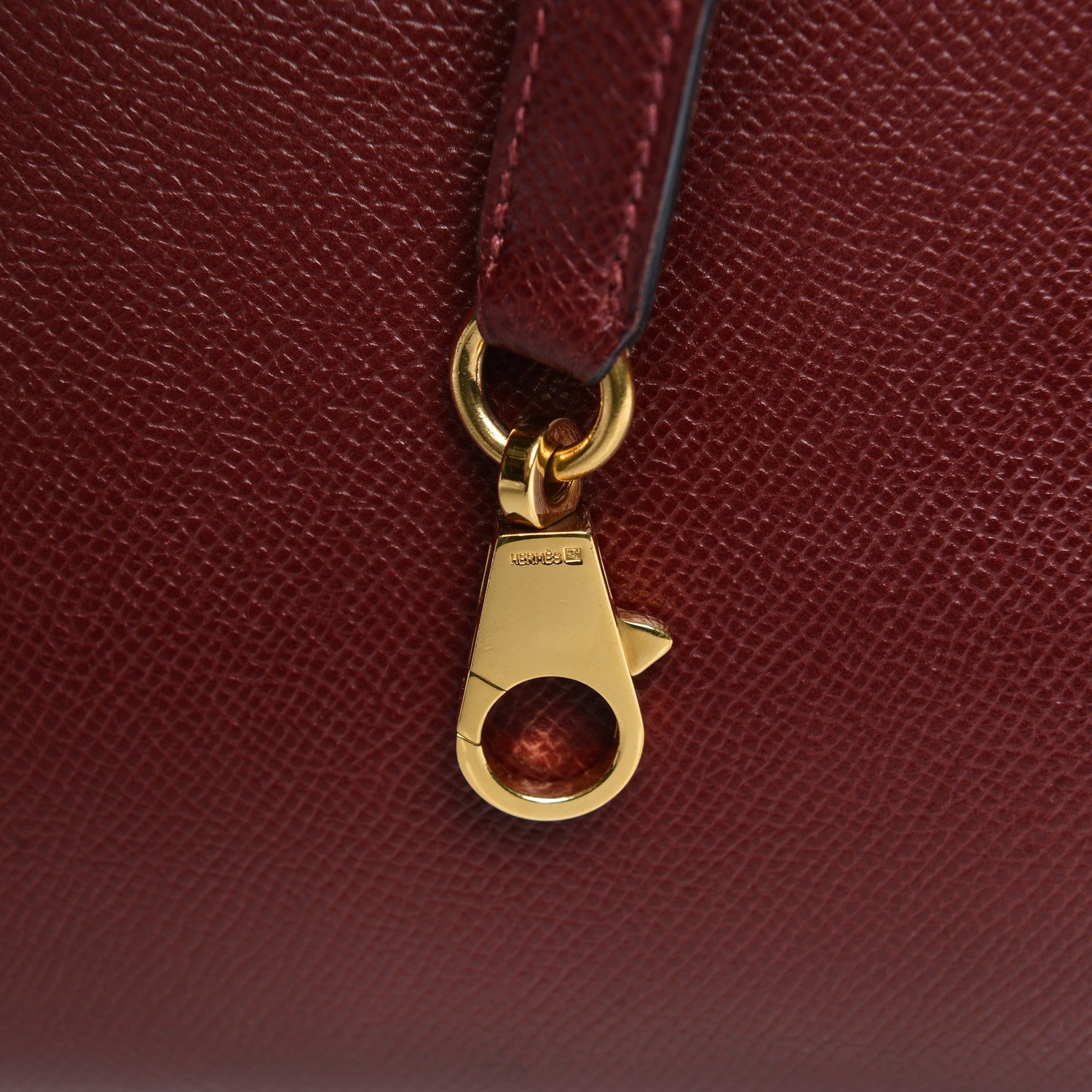 Hermes Courchevel Kelly Sellier 35 Rouge H 23 of 27
