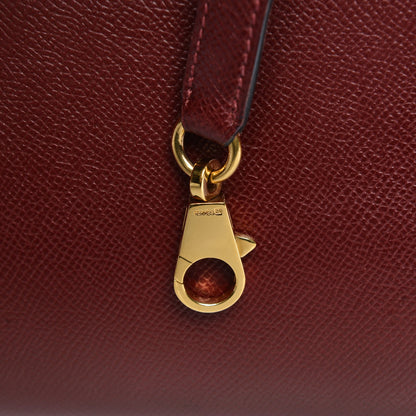Hermes Courchevel Kelly Sellier 35 Rouge H 23 of 27