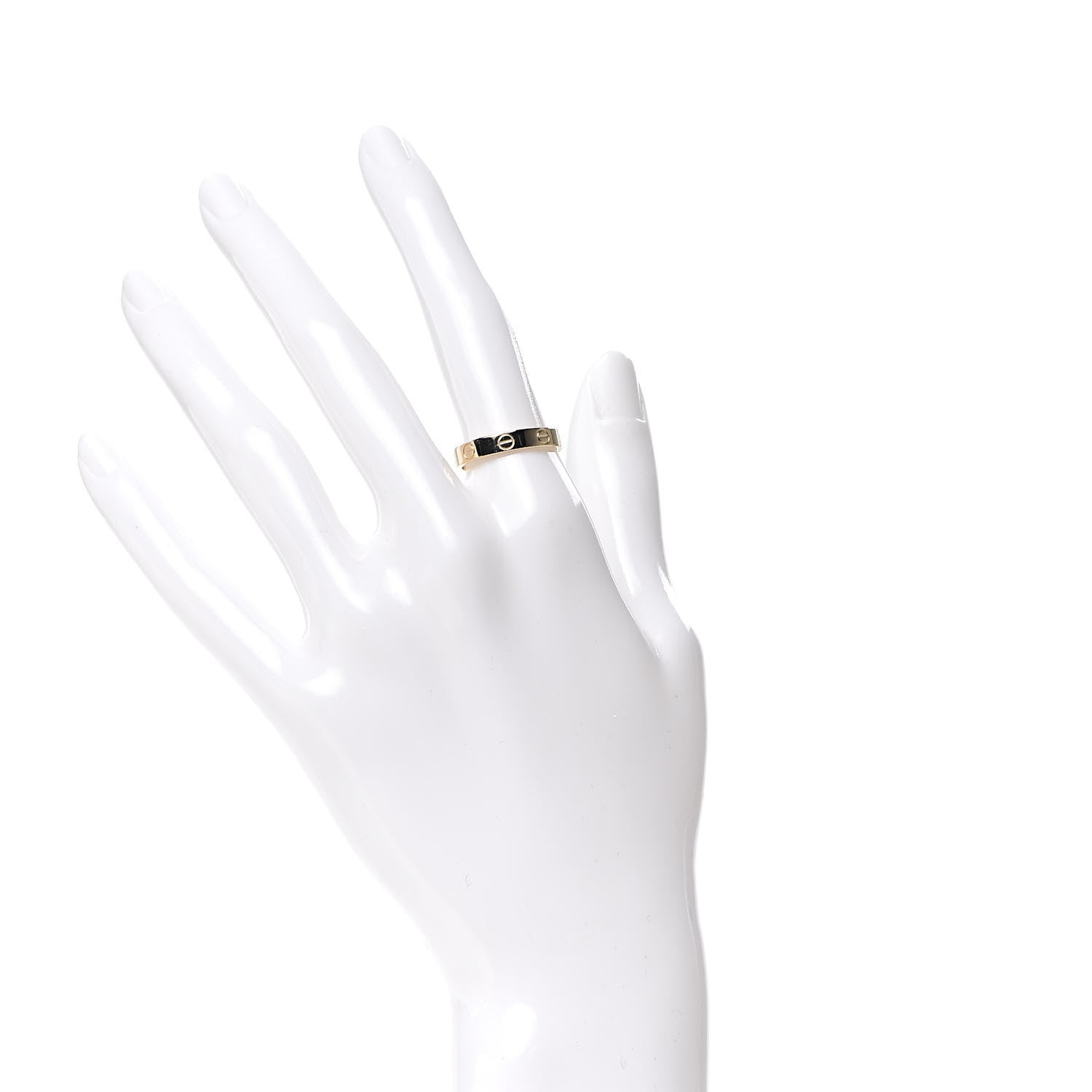 Cartier 18K Yellow Gold 3.5mm LOVE Wedding Band Ring 52 6 2 of 4