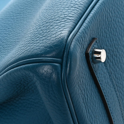Hermes Togo BIRKIN 35 Bleu Izmir 10 of 11