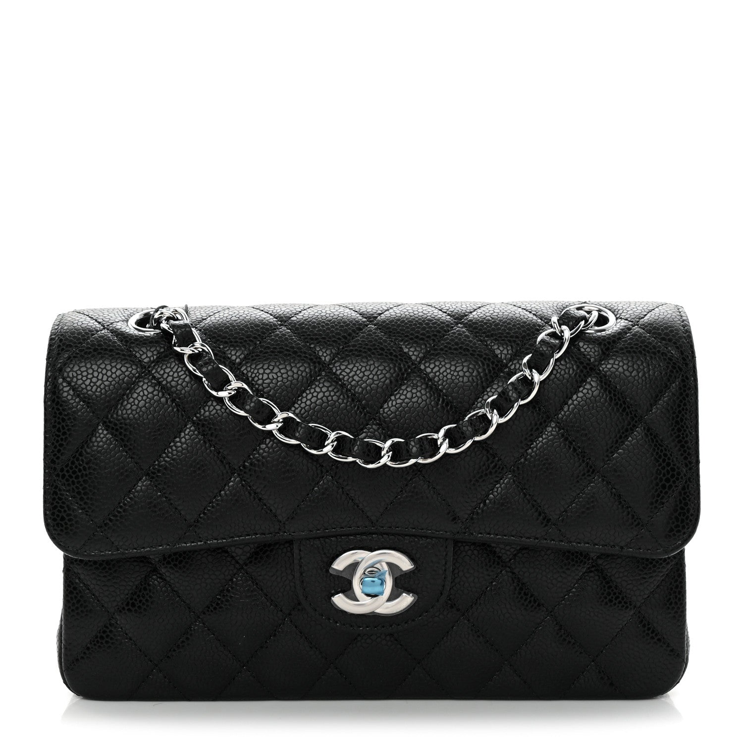 Chanel Caviar Quilted Small Double Flap Black 1 of 10