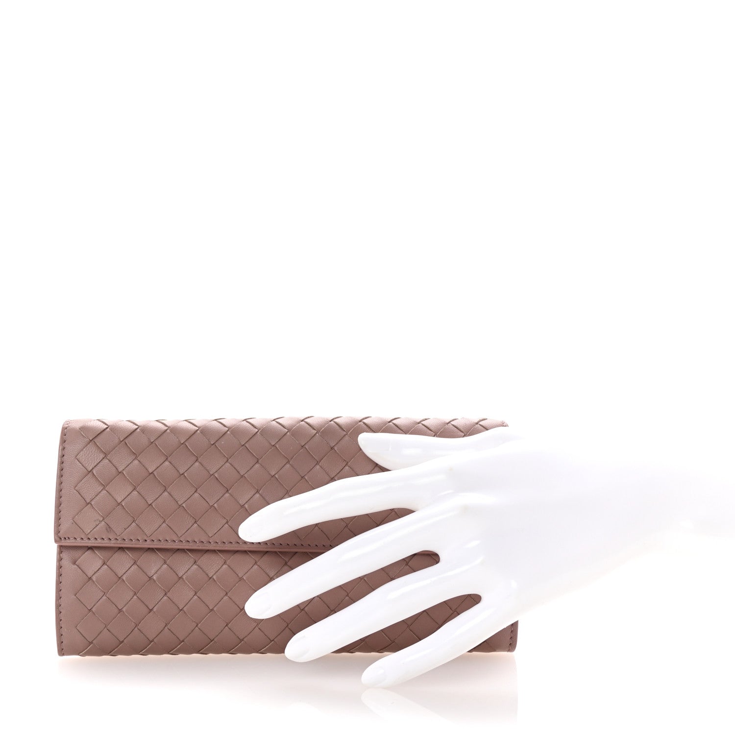 Bottega Veneta Nappa Intrecciato Continental Wallet Violet 2 of 7