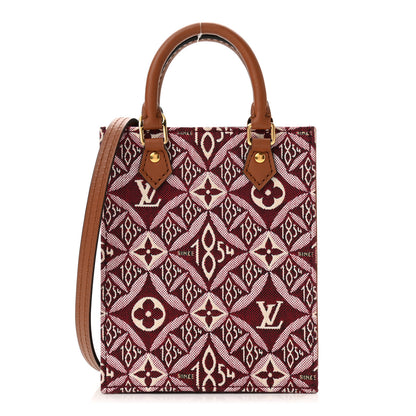 Louis Vuitton Jacquard Since 1854 Petit Sac Plat Bordeaux 1 of 11