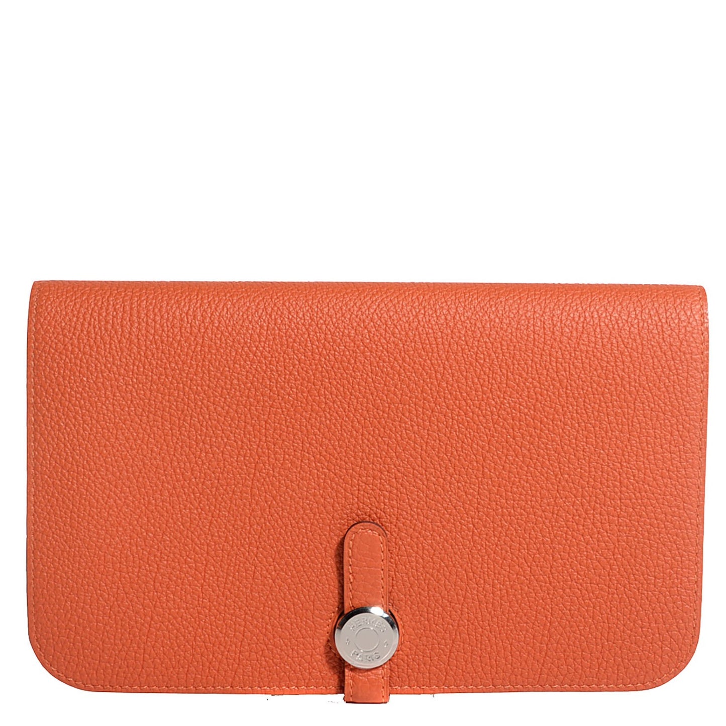 Togo Dogon Duo Wallet Orange