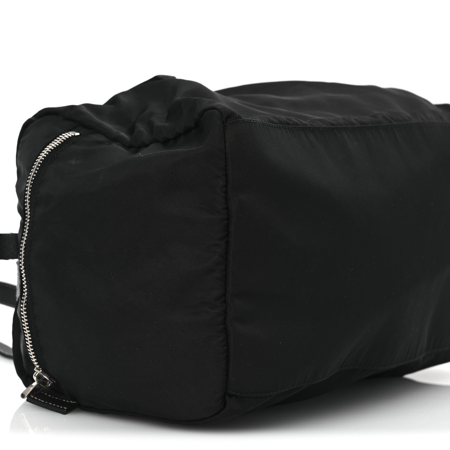 Prada Tessuto Nylon Semitracolla Shoulder Bag Black 9 of 12