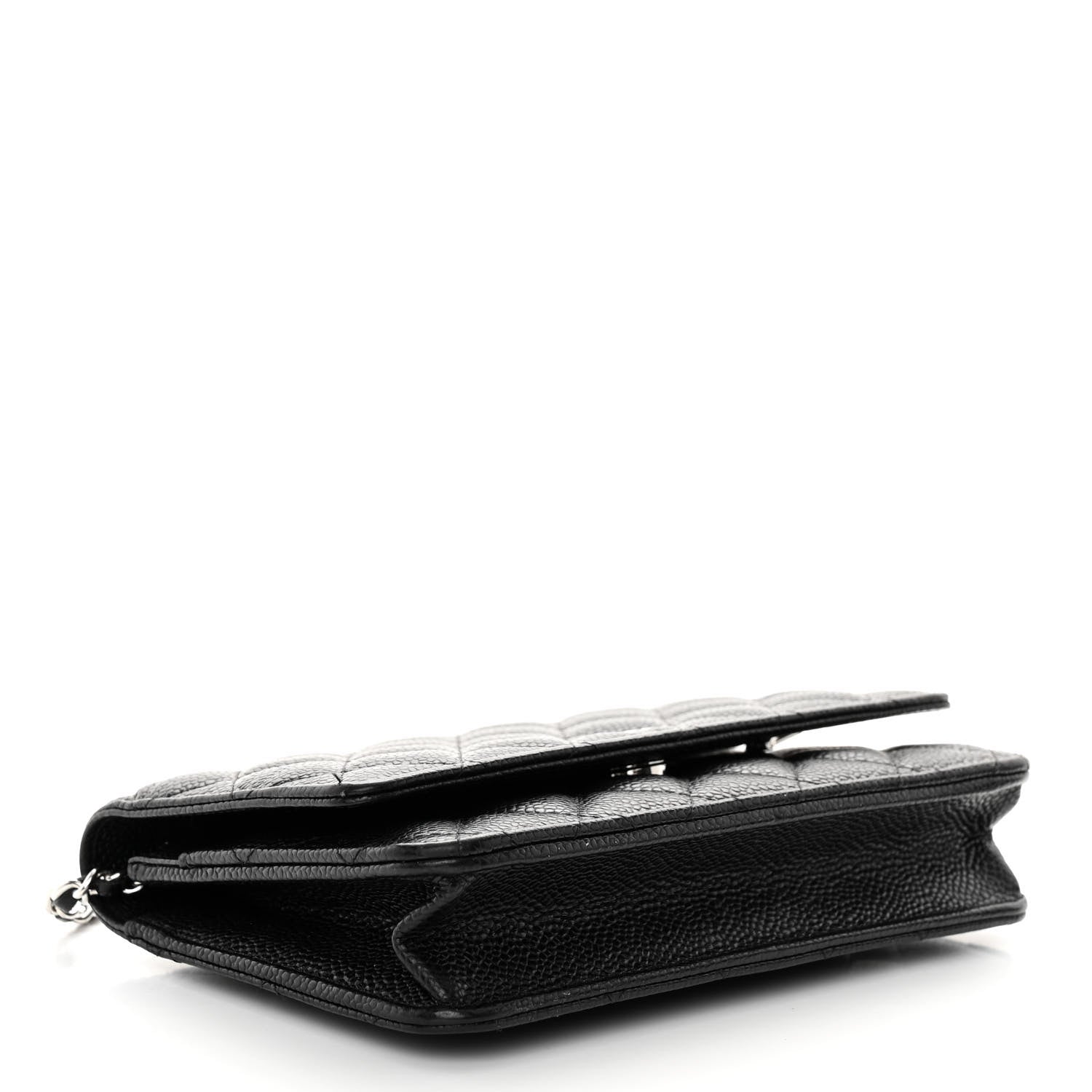 Chanel Caviar Quilted Wallet on Chain WOC Black 4 of 12