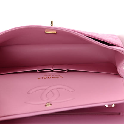 Chanel Caviar Quilted Medium Double Flap Pink 5 of 10