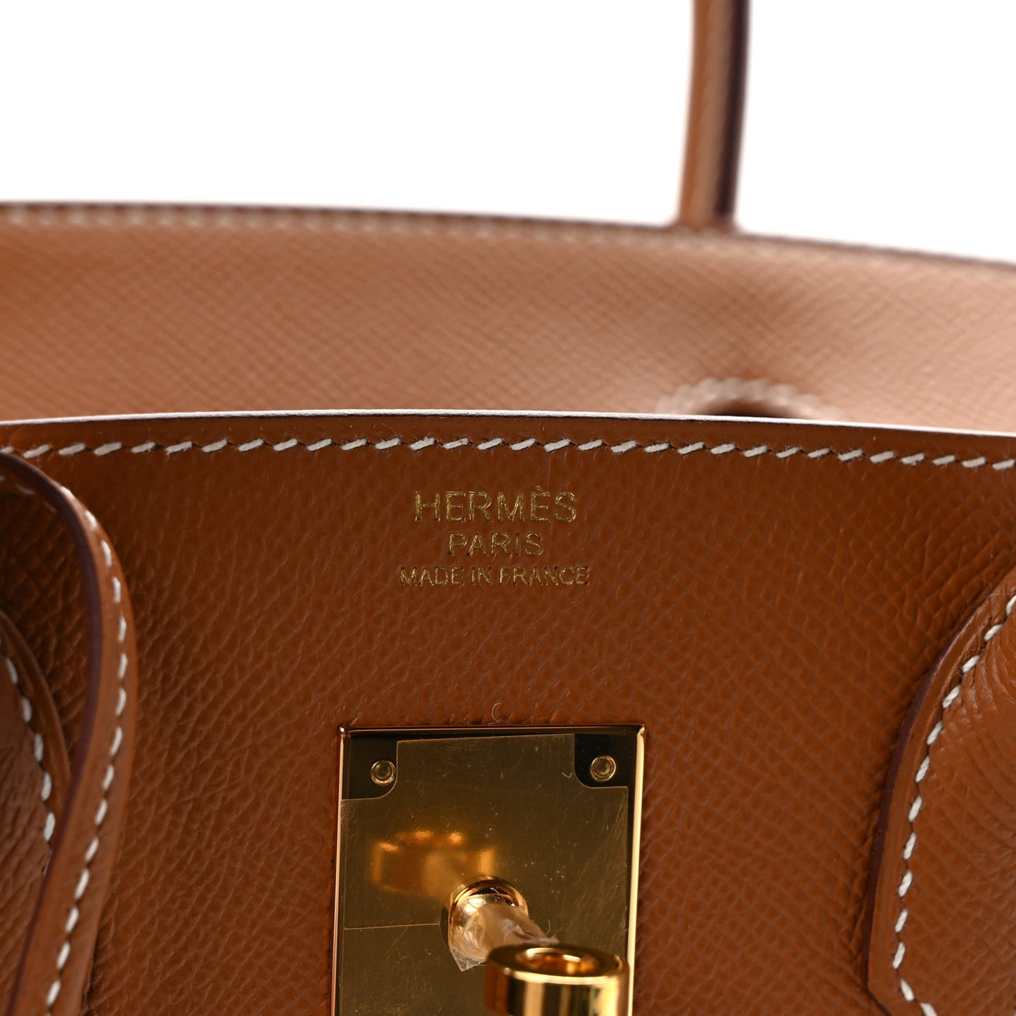 Epsom Birkin Sellier 30 Gold