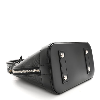 Louis Vuitton Epi Alma BB Black 4 of 9