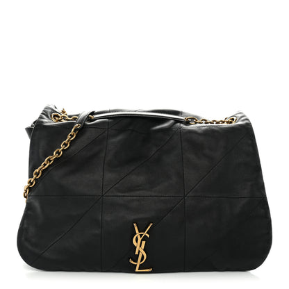 Saint Laurent Lambskin Matelasse Monogram Large Jamie 4.3 Black 1 of 10