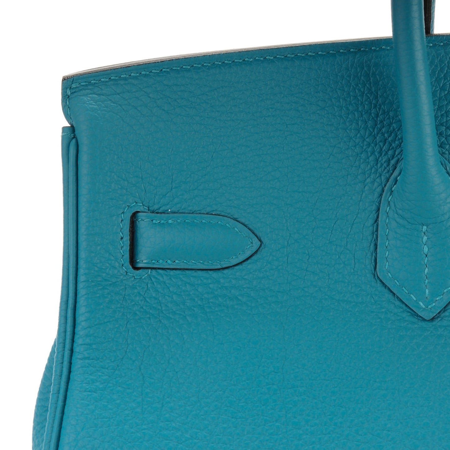 Togo Birkin 35 Turquoise