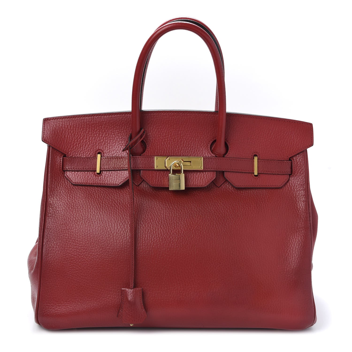 Hermes Ardennes Birkin 35 Rouge Vif 1 of 37