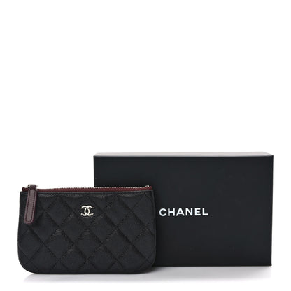 Chanel Caviar Quilted Small Pouch Black 8 of 8
