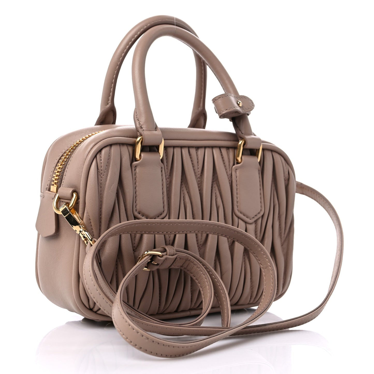Nappa Matelasse S Narrow Arcadie Cameo