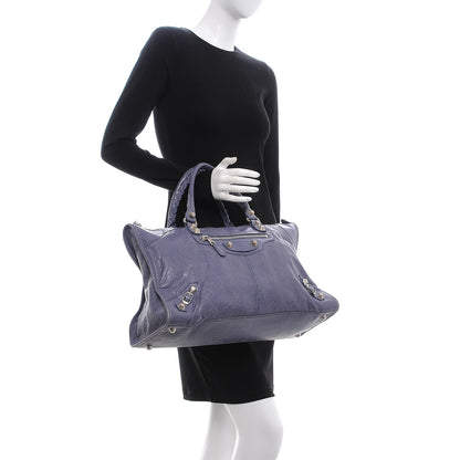 Balenciaga Agneau Giant 21 Silver Hardware Work Jacynthe 2 of 14