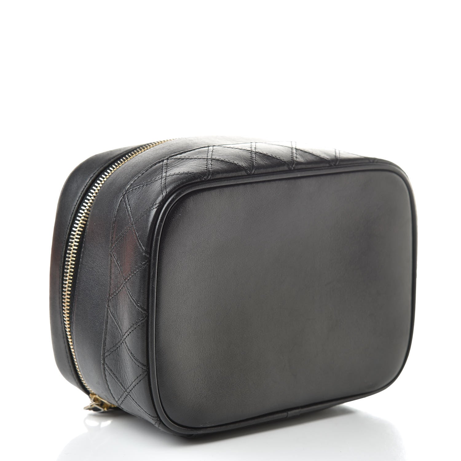 Chanel Lambskin Vanity Cosmetic Bag Black 4 of 12