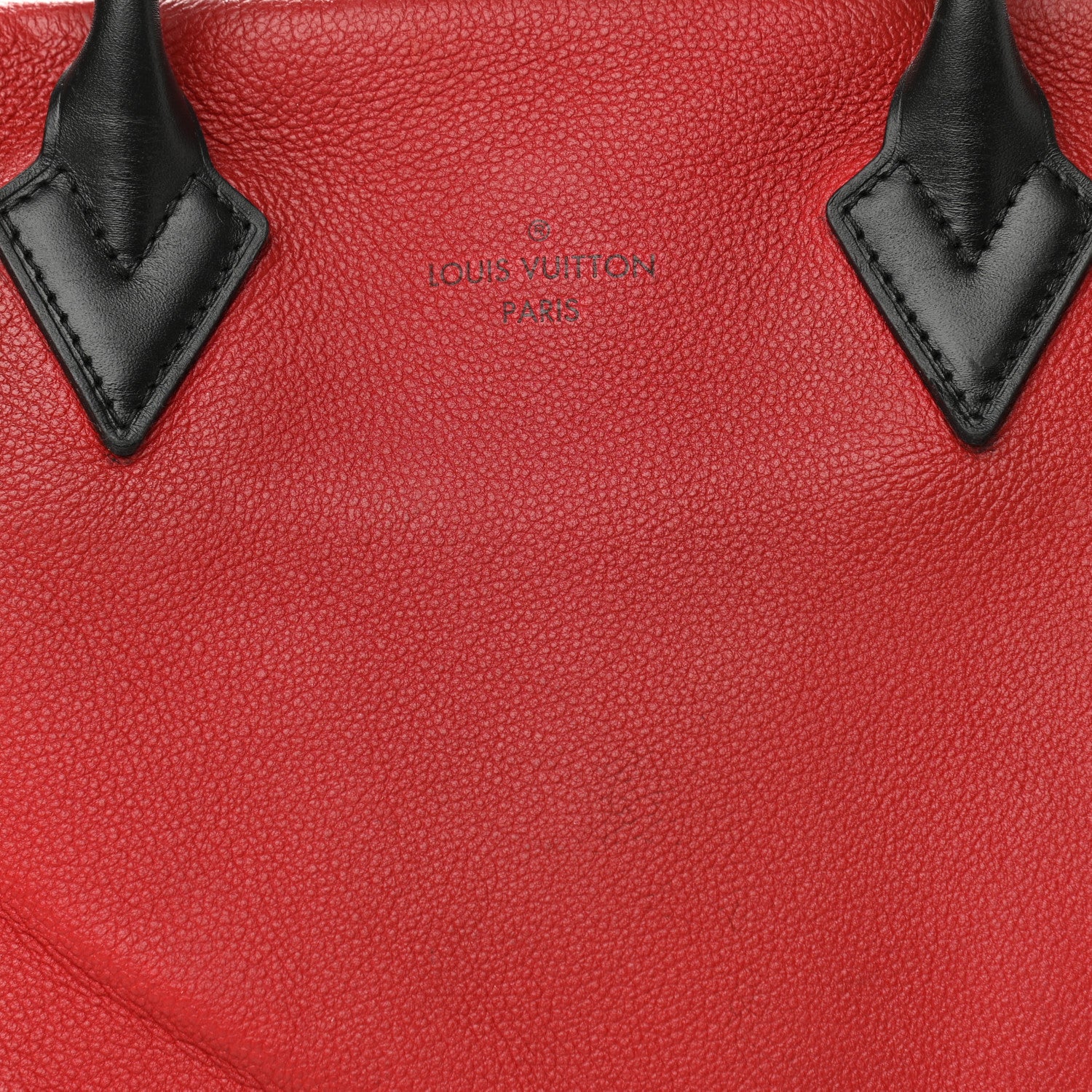 Louis Vuitton Monogram Cuir Orfevre Tote W PM Cherry 8 of 14