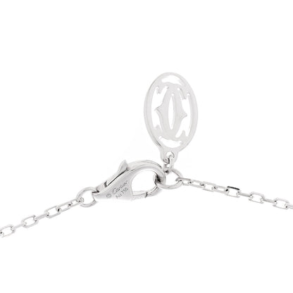 Cartier 18K White Gold Diamond SM D'Amour Pendant Necklace 4 of 6