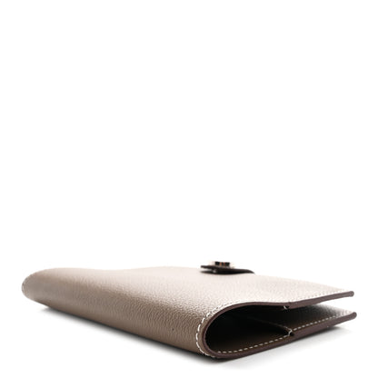 Hermes Evercolor Laque RMS Passport Holder Etoupe 4 of 7