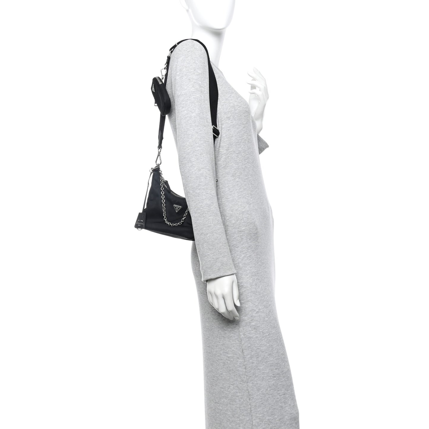 Nylon Re-Edition 2005 Shoulder Bag Black