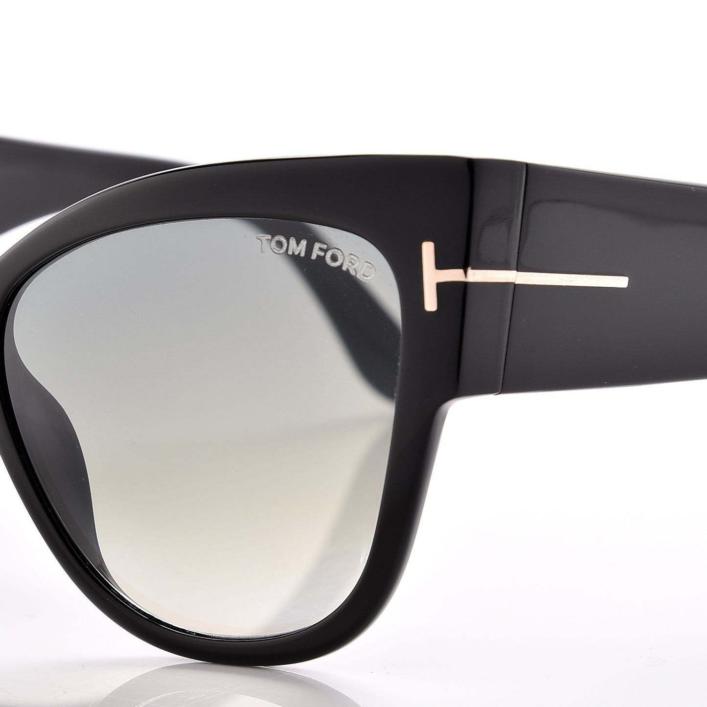 Acetate Nikita Cat Eye Sunglasses TF173 Black