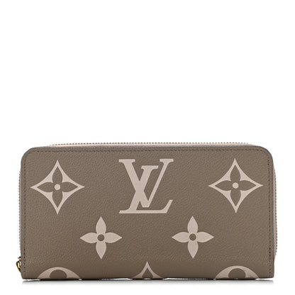 Louis Vuitton Empreinte Monogram Giant Zippy Wallet Tourterelle Creme 1 of 8